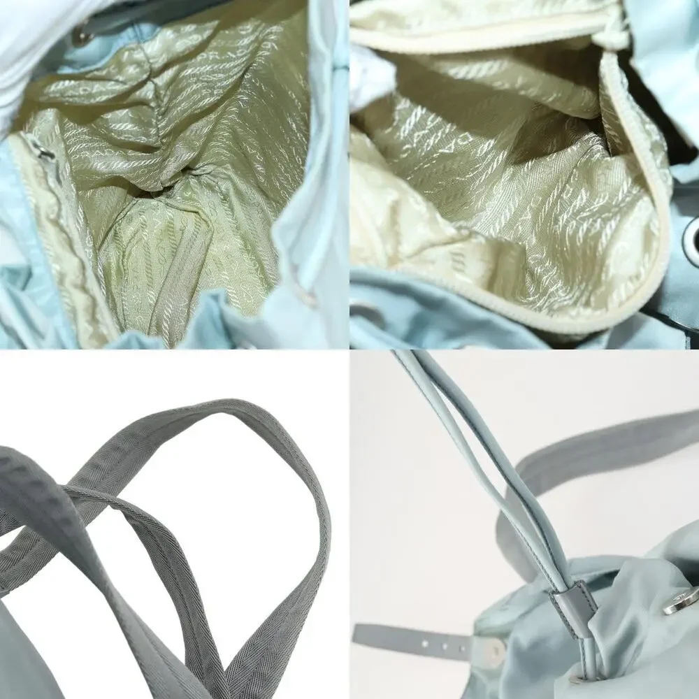 Prada Nylon Backpack Light Blue